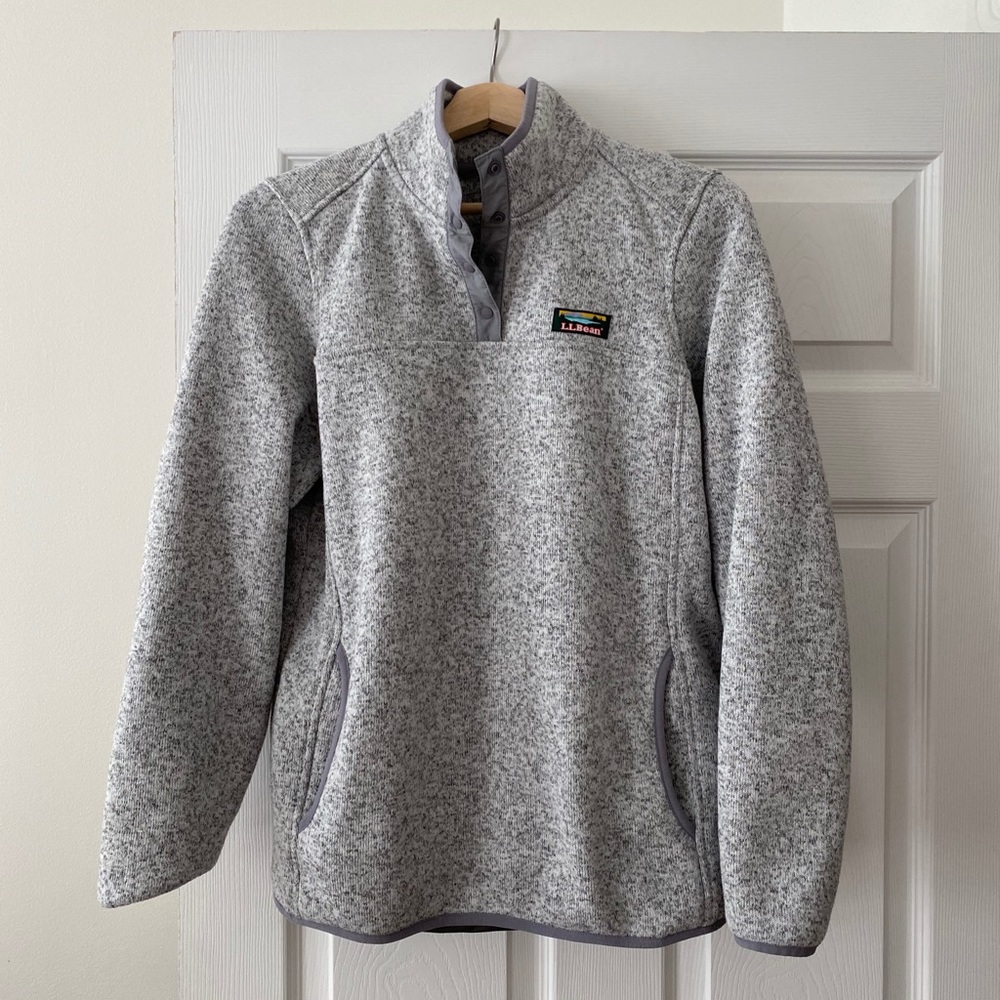 L.L. bean sweater fleece pullover